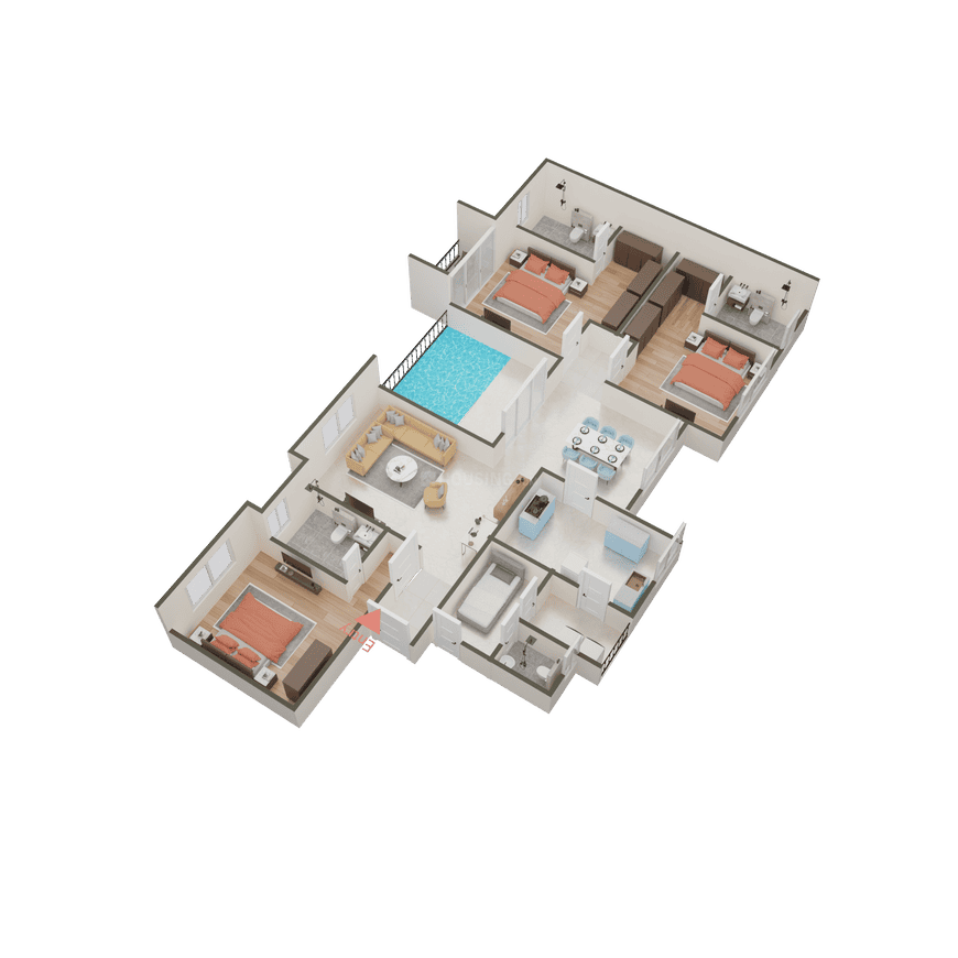 Gera s Avive Towers East Kharadi - Image 41