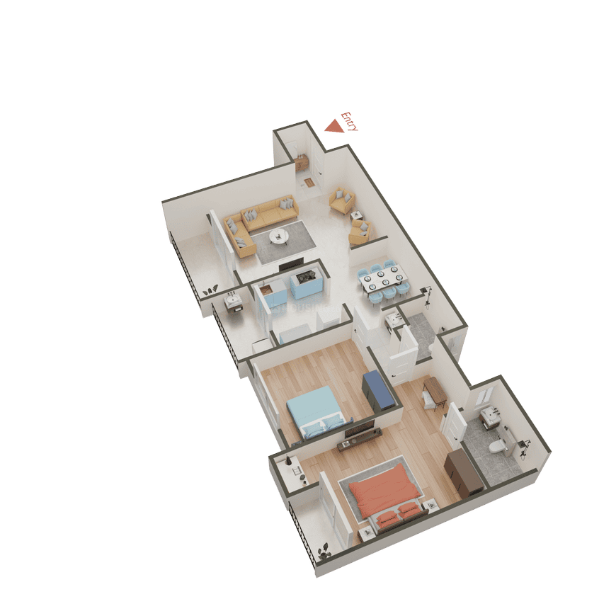 Newton Homes Royale Thergaon Chinchwad - Image 30