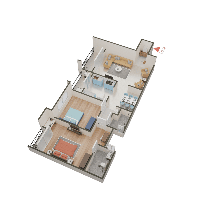 Newton Homes Royale Thergaon Chinchwad - Image 31