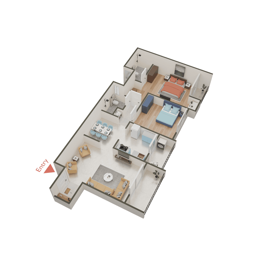 Newton Homes Royale Thergaon Chinchwad - Image 33