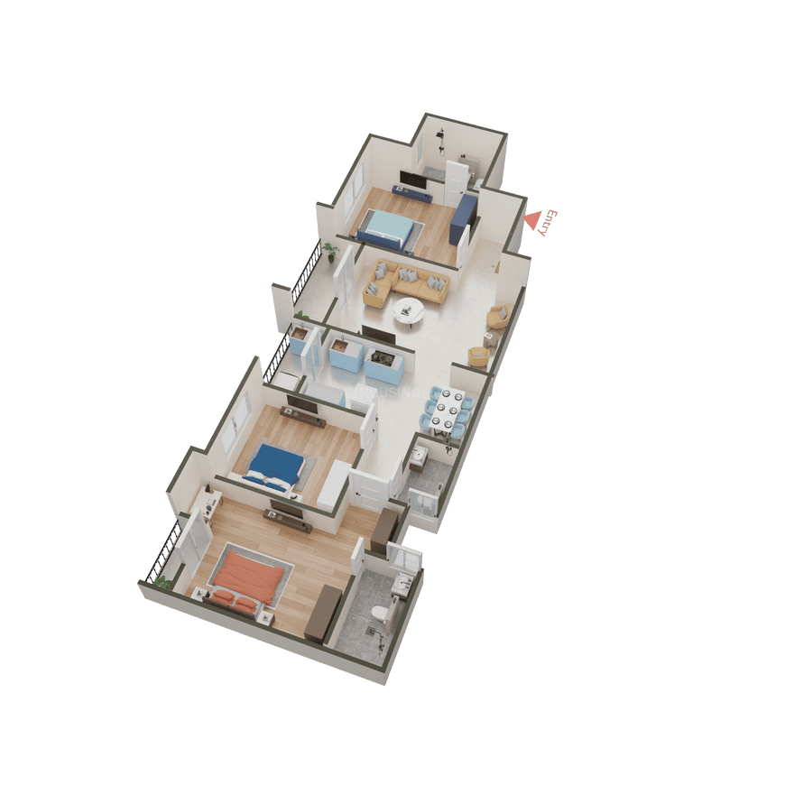 Newton Homes Royale Thergaon Chinchwad - Image 35