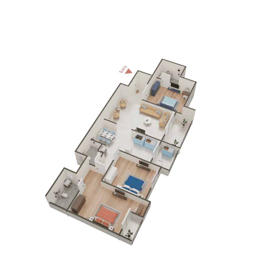 Newton Homes Royale Thergaon Chinchwad - Image 38