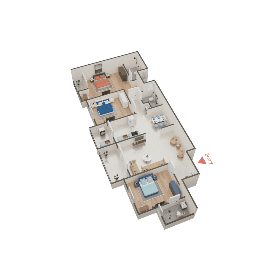 Newton Homes Royale Thergaon Chinchwad - Image 39