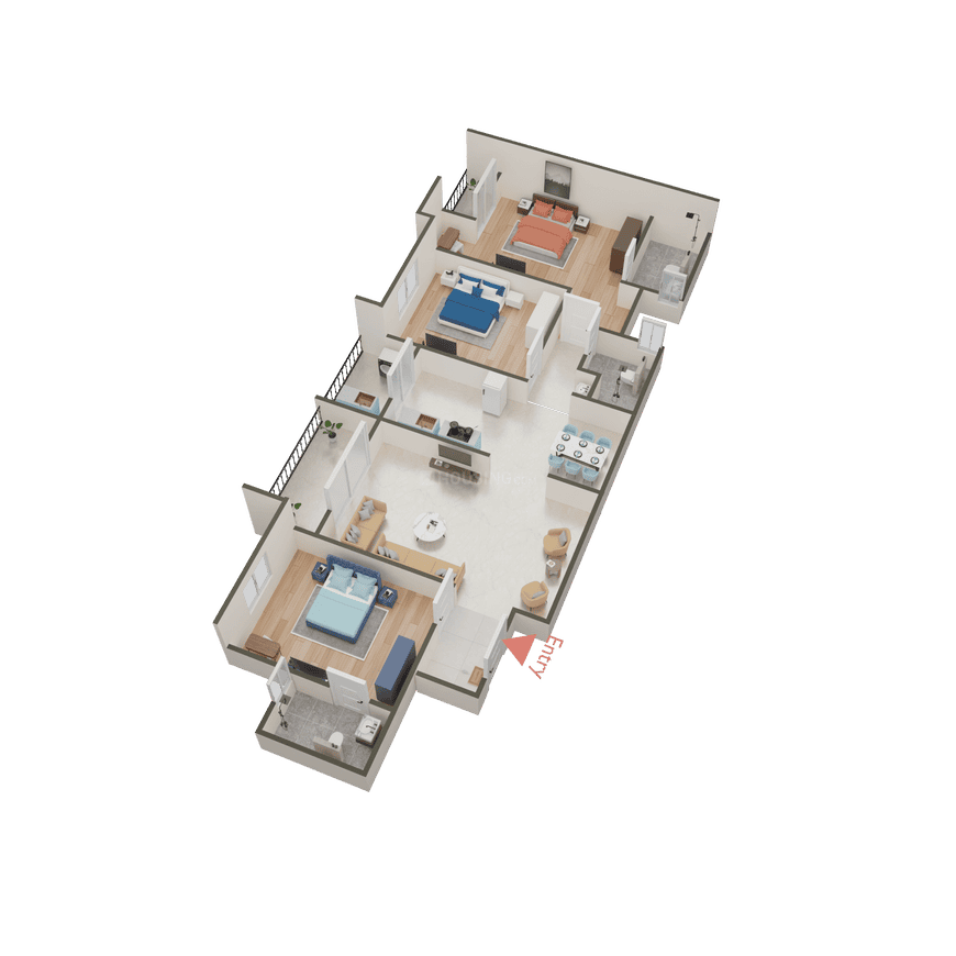 Newton Homes Royale Thergaon Chinchwad - Image 40