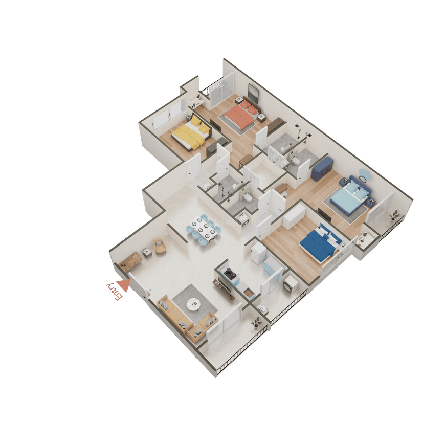 Newton Homes Royale Thergaon Chinchwad - Image 44