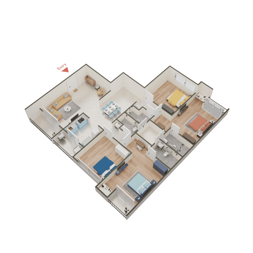 Newton Homes Royale Thergaon Chinchwad - Image 45