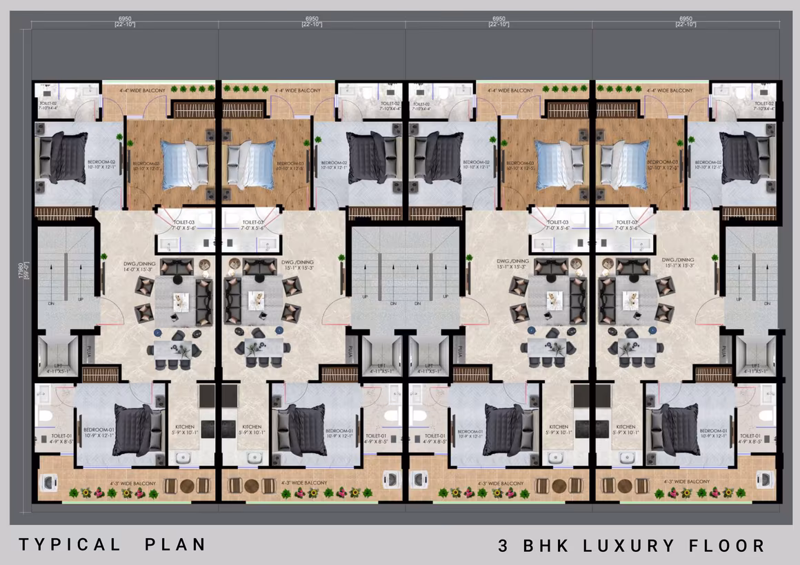 Trehan Luxury Floors Sector 2 Sohna - Image 18
