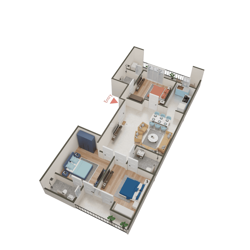 Trehan Luxury Floors Sector 2 Sohna - Image 20