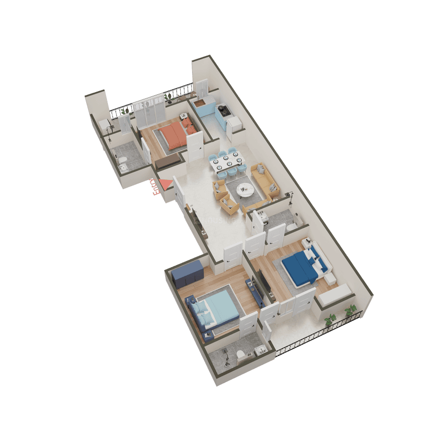 Trehan Luxury Floors Sector 2 Sohna - Image 23