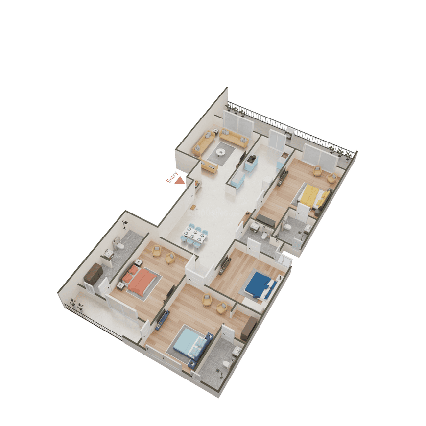 Paramount Low Rise Floors South City 2 - Image 33