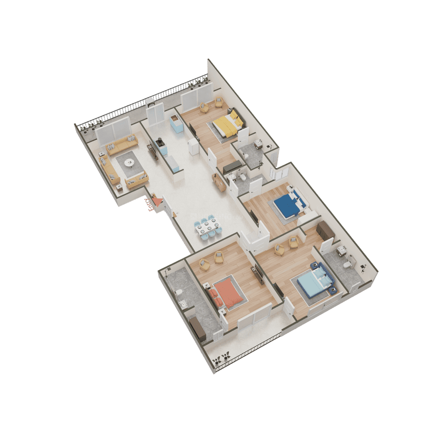 Paramount Low Rise Floors South City 2 - Image 36