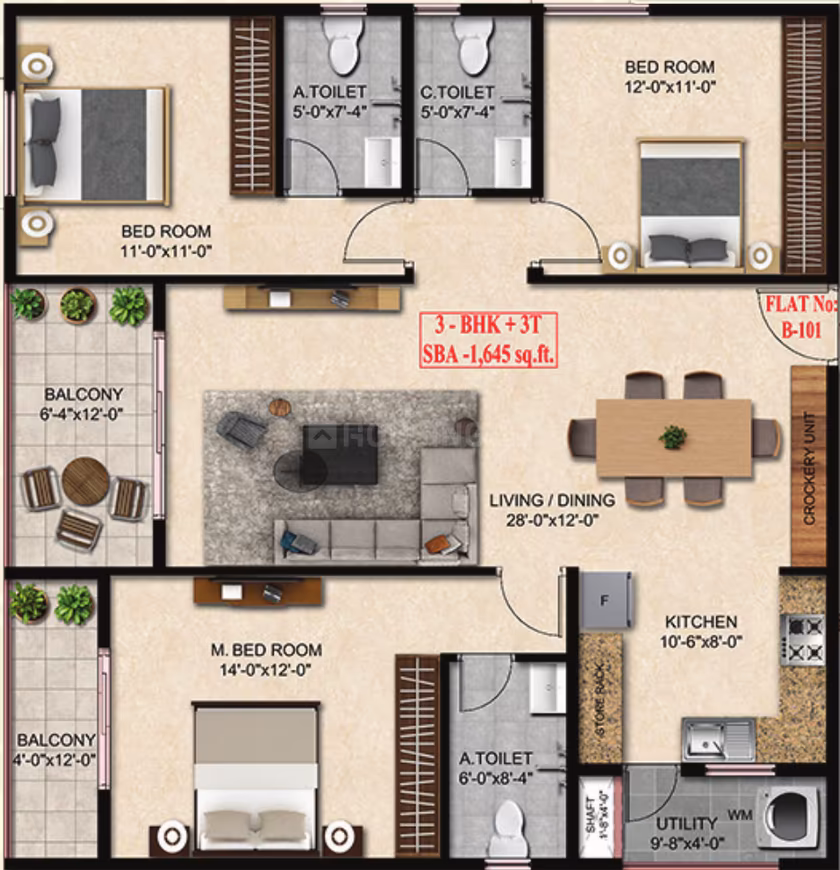 United Suvarna Homes - Image 16