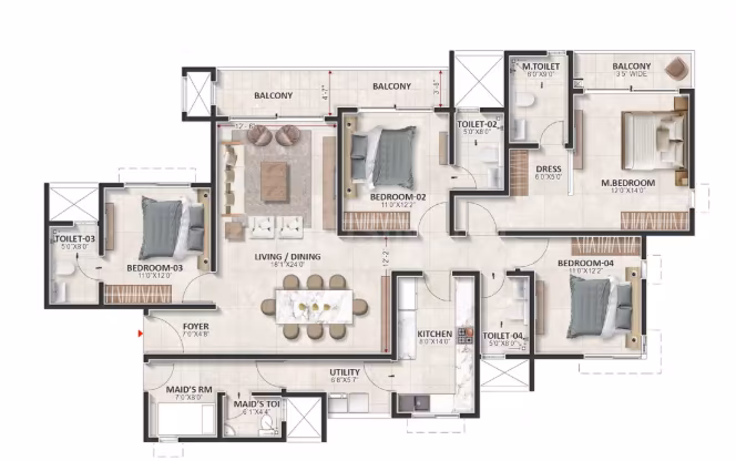 Evergreen Prestige Raintree Park - Image 51