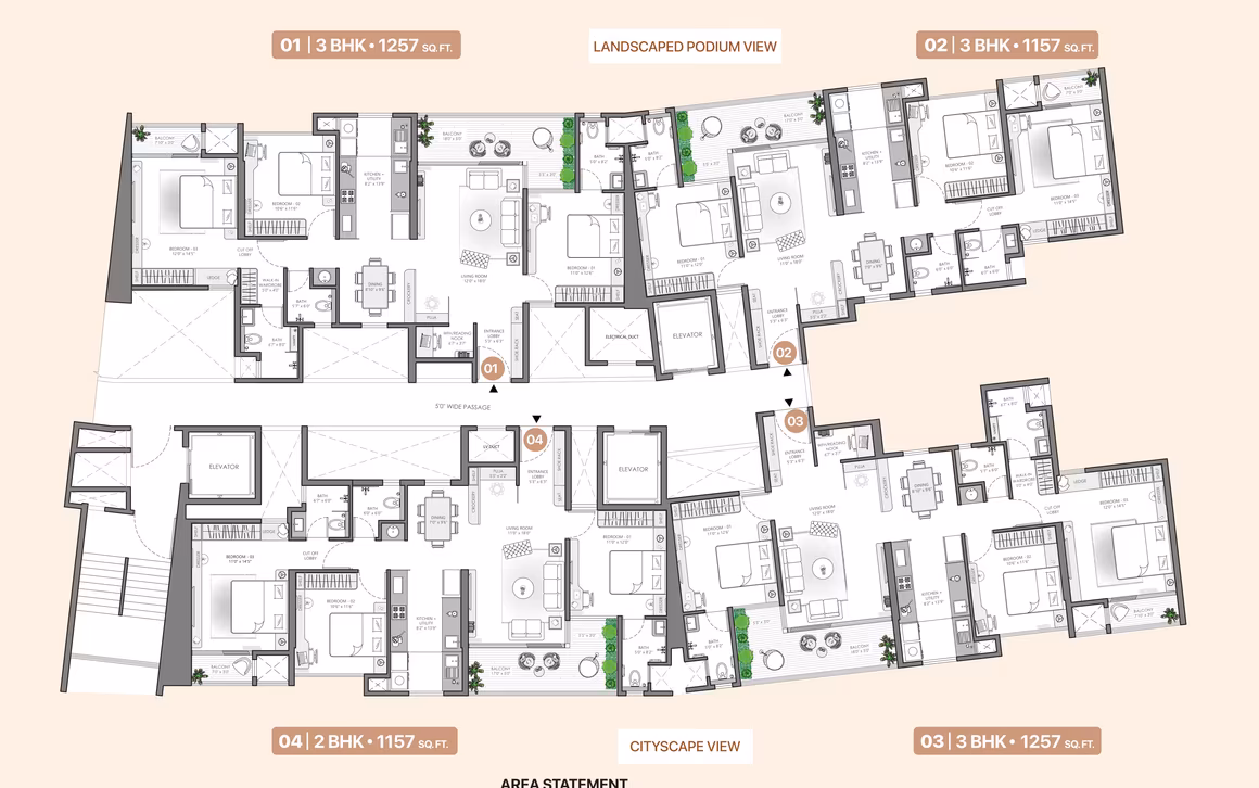 VJ Pratik Nagar Palladio Kothrud Central - Image 21