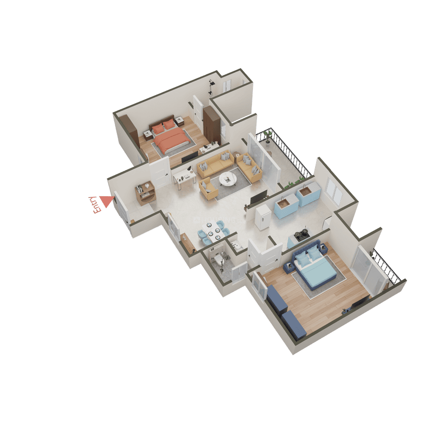 VJ Pratik Nagar Palladio Kothrud Central - Image 42