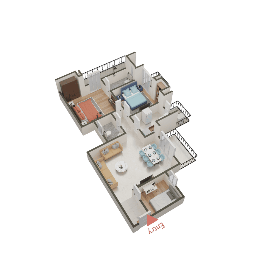 M3M Sierra 68 - Image 72