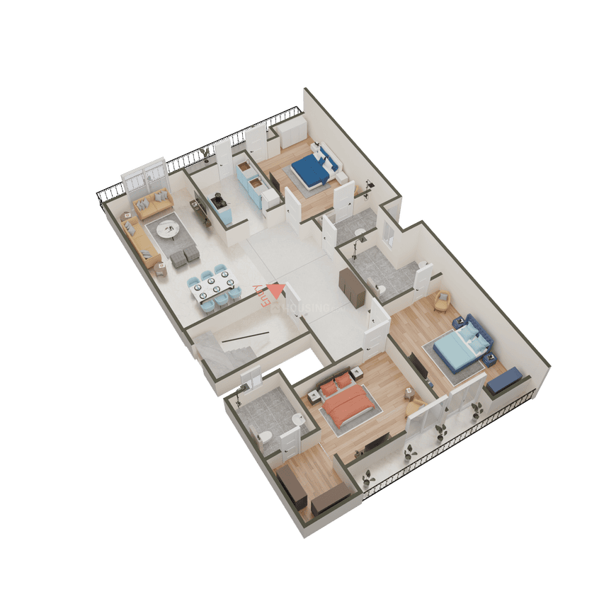 Paramount Luxury Floor Malibu Town - Image 13