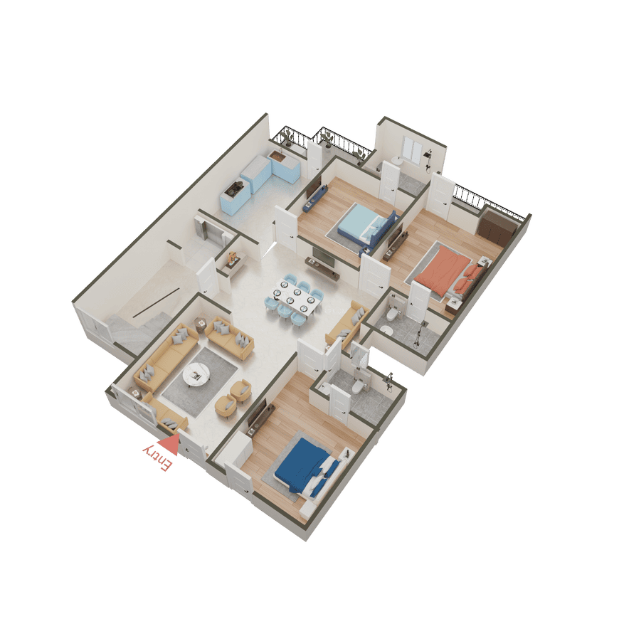 Paramount Luxury Floor Sushant Lok 3 - Image 25