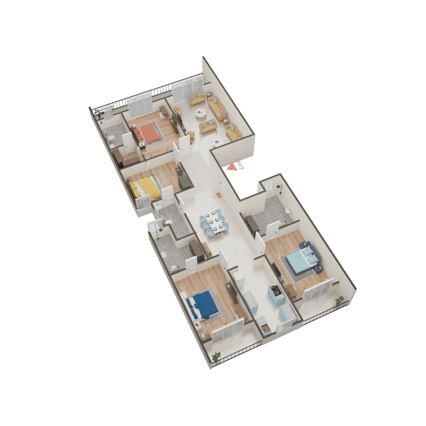 Paramount Luxury Floor Sushant Lok 3 - Image 27