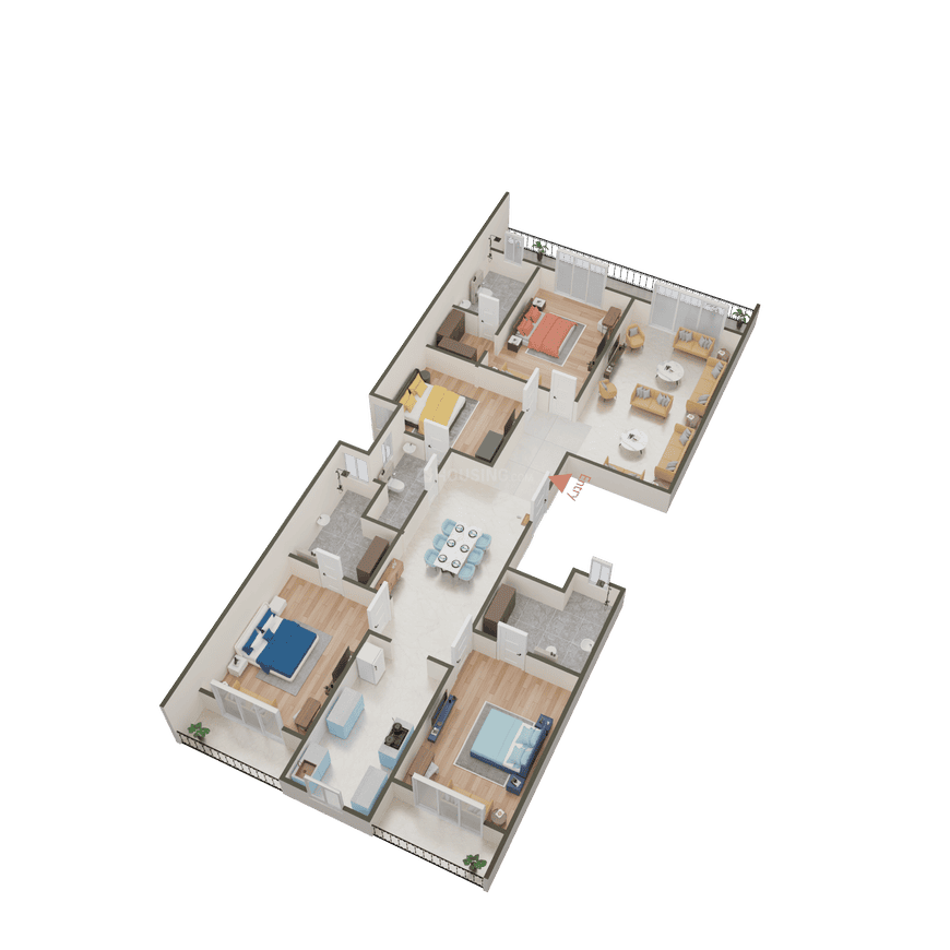 Paramount Luxury Floor Sushant Lok 3 - Image 28
