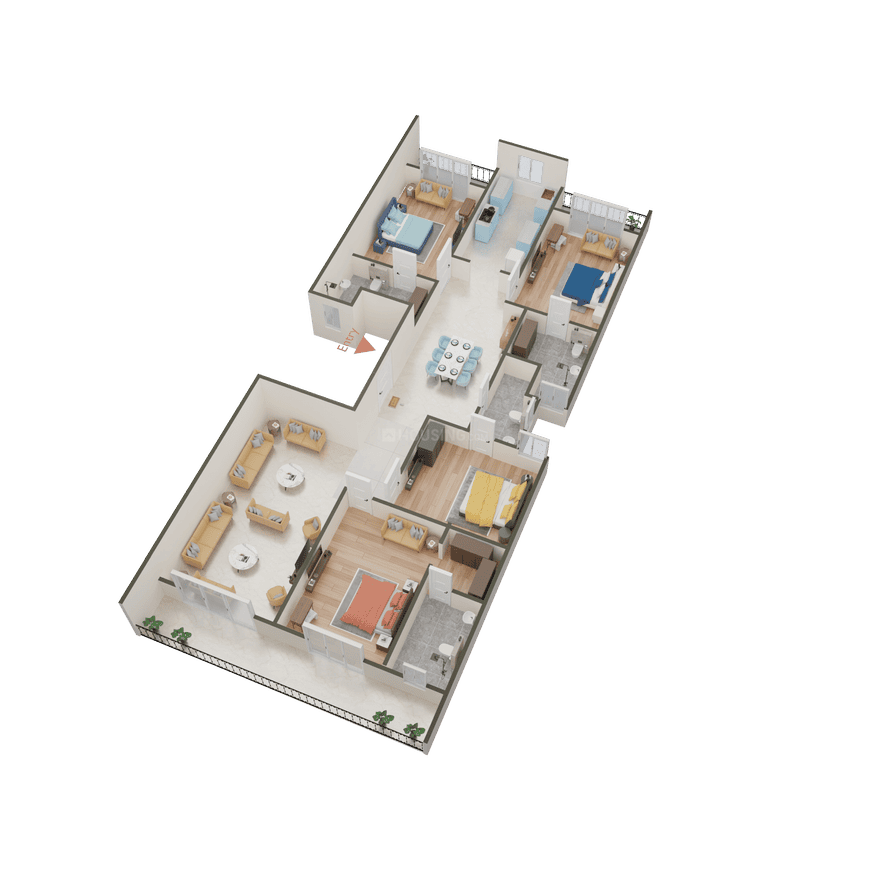 Paramount Luxury Floor Sushant Lok 3 - Image 30