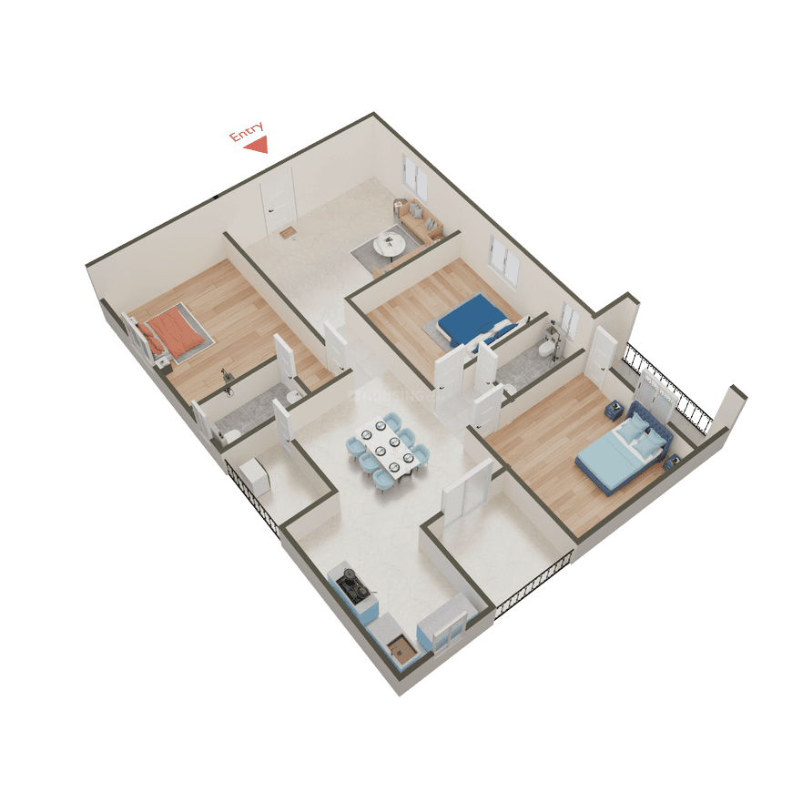 Trishul Happy Homes Trikuta - Image 45