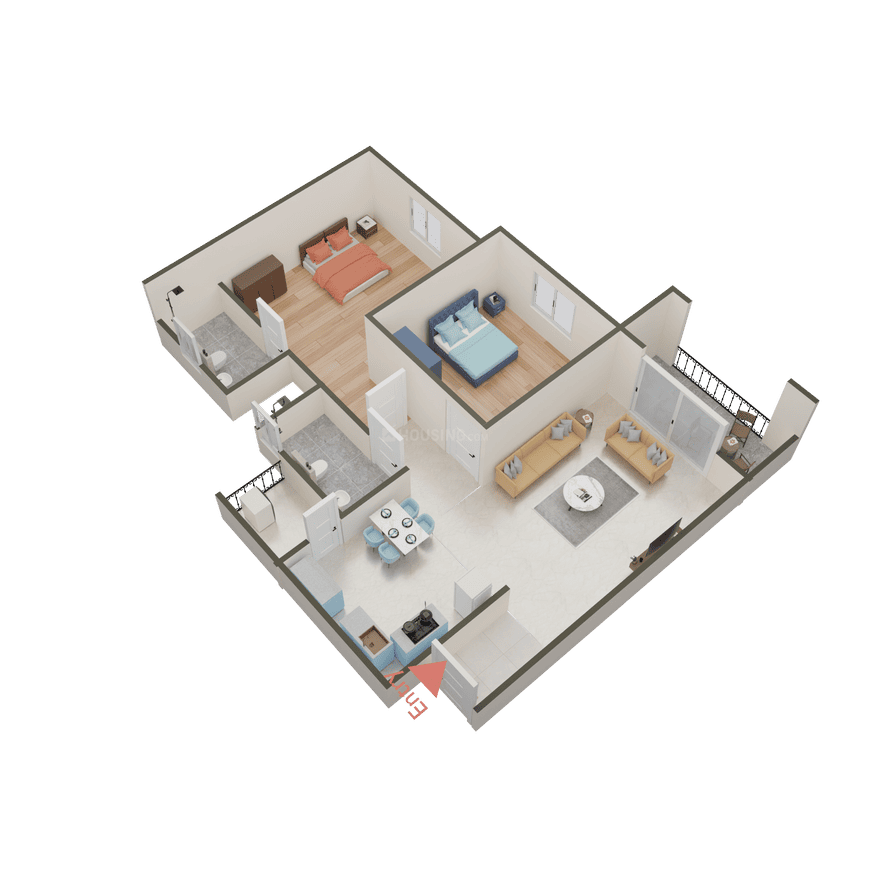 Jhamtani Ace Abode Wing B - Image 37