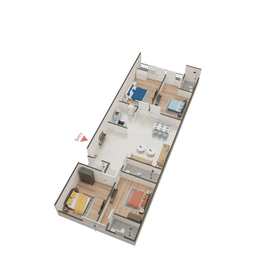 JMD Samriddhi Apartment - Image 17