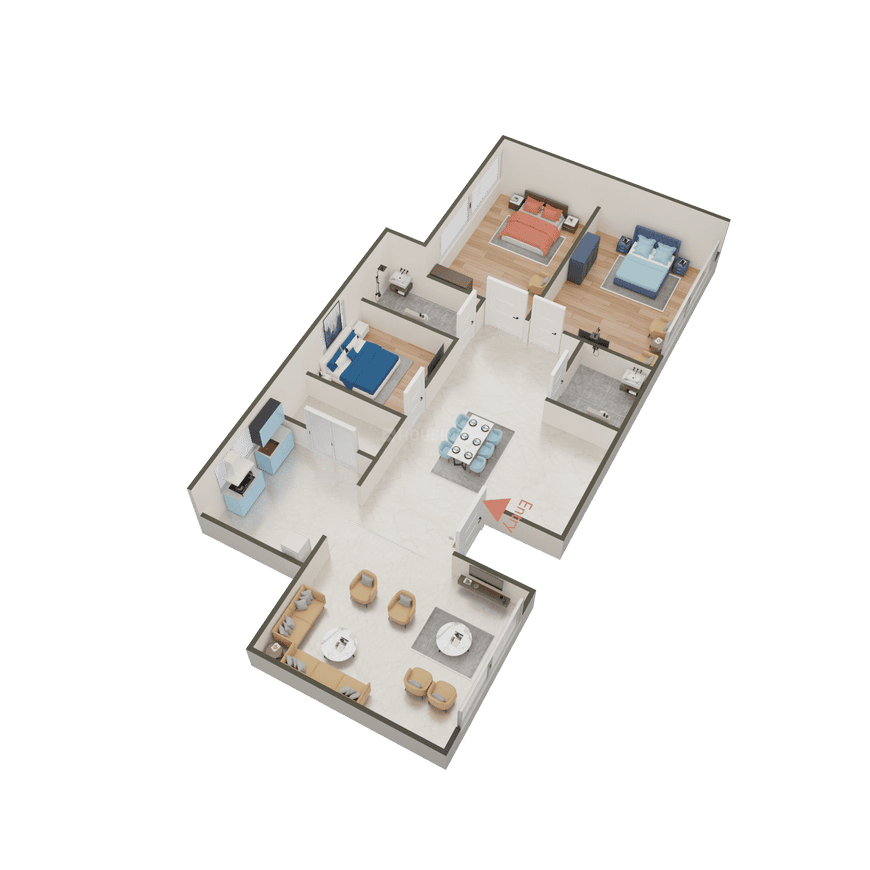 Dream Premium Floor Apartment - Image 19