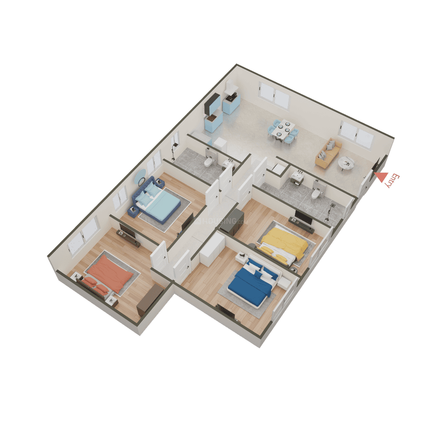 Dream Premium Floor Apartment - Image 22