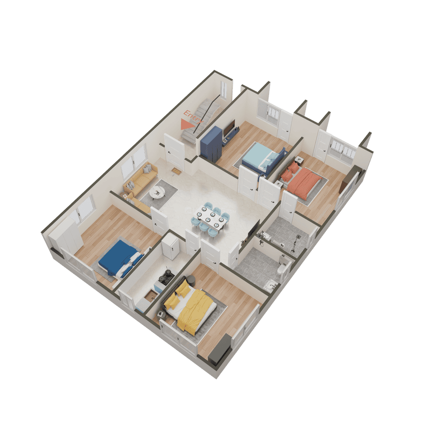 Dream Premium Floor Apartment - Image 25