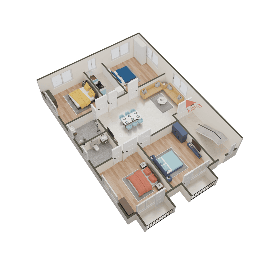 Dream Premium Floor Apartment - Image 26