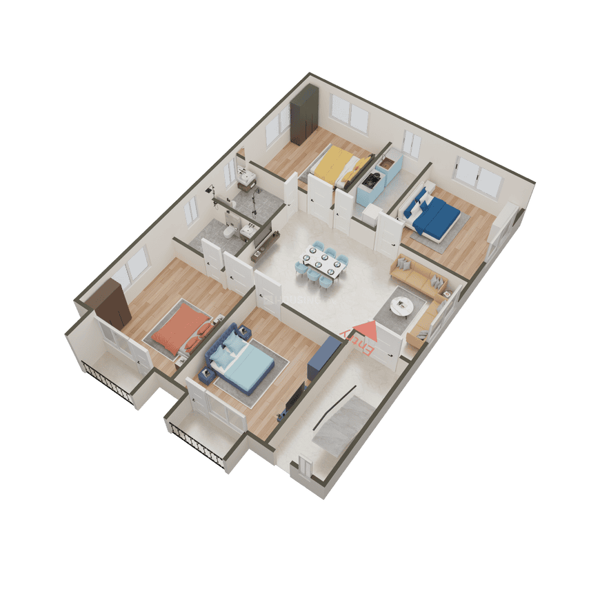 Dream Premium Floor Apartment - Image 27