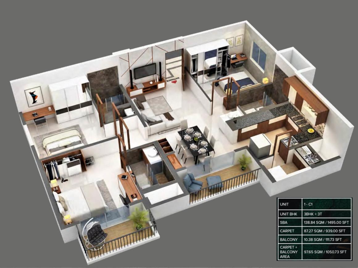 Meenakshi High Life Towers - Image 43