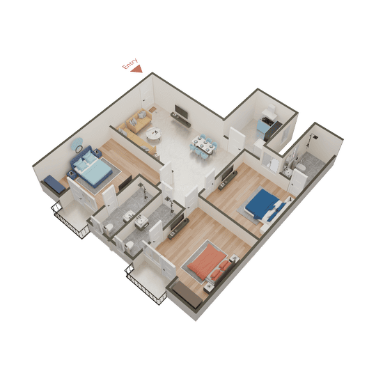 Earthcon Sir Syed Apartment - Image 9