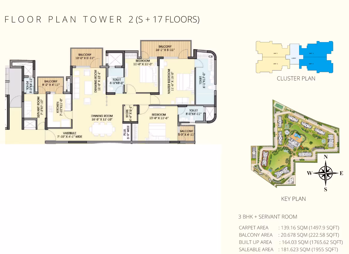 Chintels Serenity Phase 1 Tower 3 4 5 Pocket B - Image 22