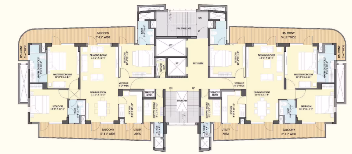 Chintels Serenity Phase 1 Tower 3 4 5 Pocket B - Image 28