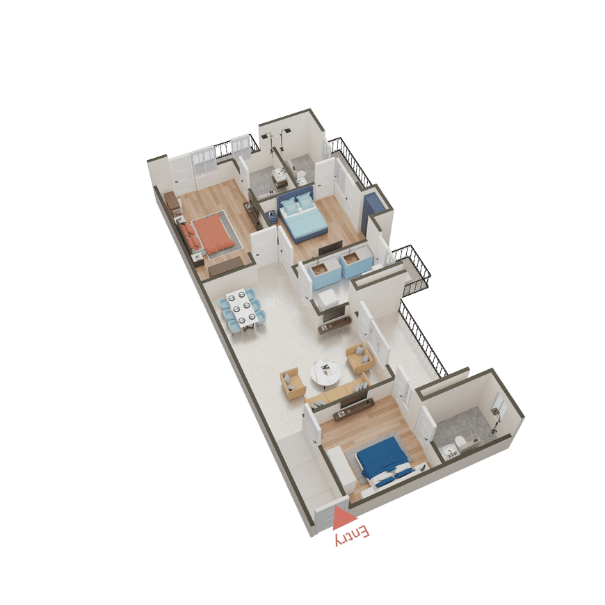 Chintels Serenity Phase 1 Tower 3 4 5 Pocket B - Image 34