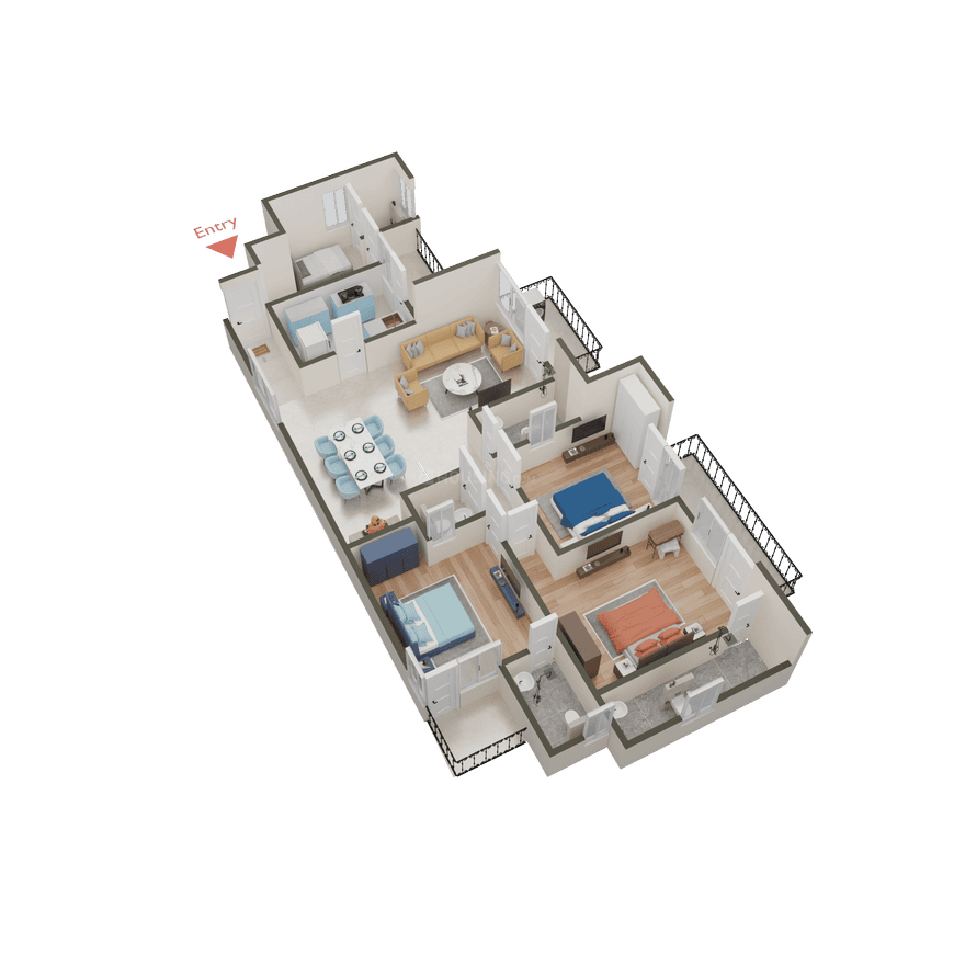 Chintels Serenity Phase 1 Tower 3 4 5 Pocket B - Image 39