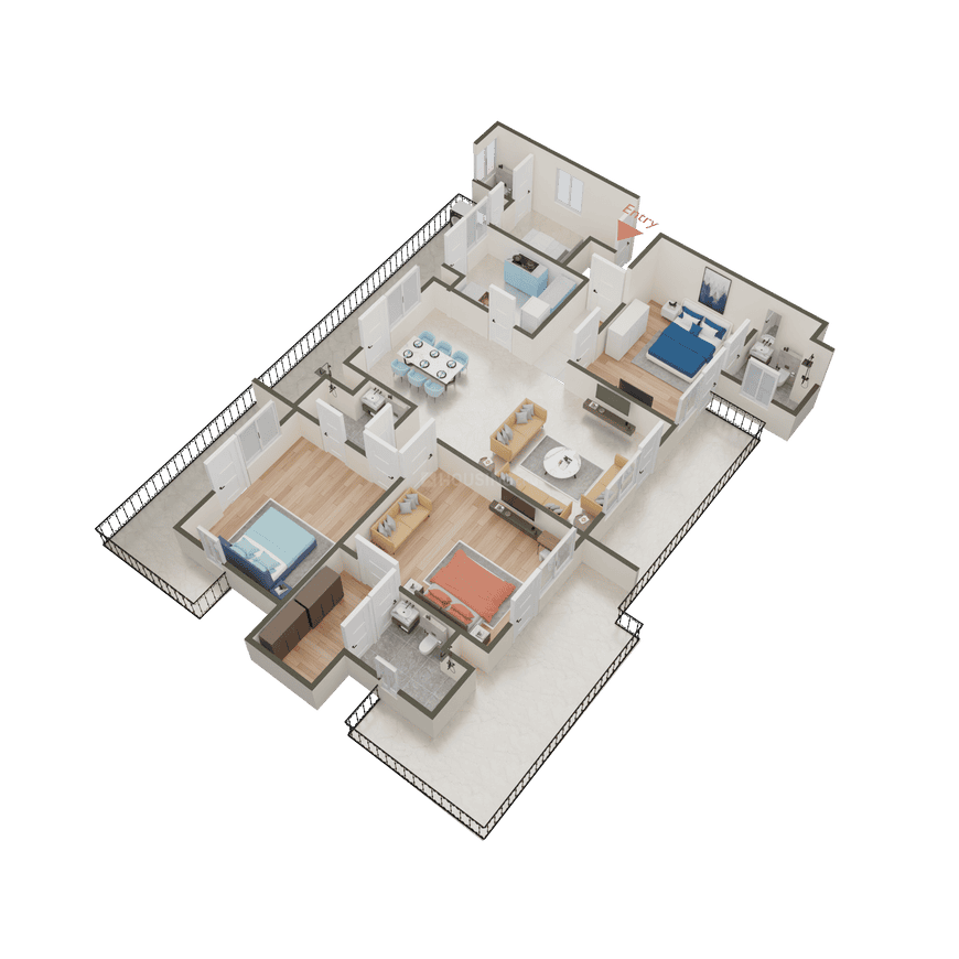Chintels Serenity Phase 1 Tower 3 4 5 Pocket B - Image 41