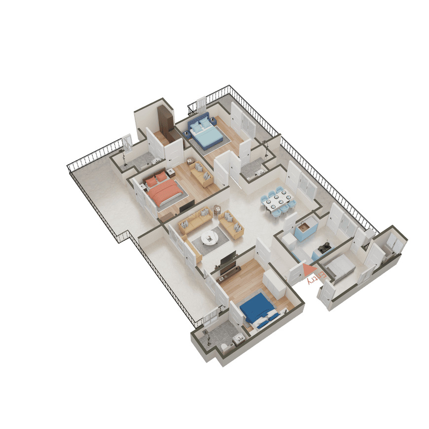 Chintels Serenity Phase 1 Tower 3 4 5 Pocket B - Image 42