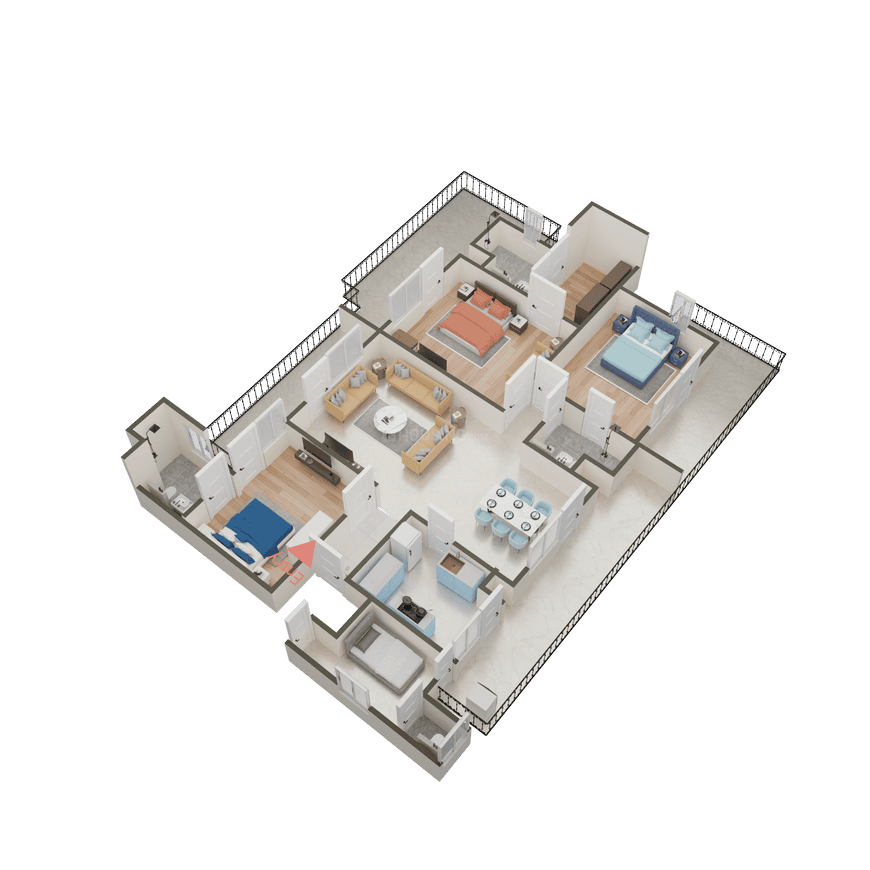 Chintels Serenity Phase 1 Tower 3 4 5 Pocket B - Image 43