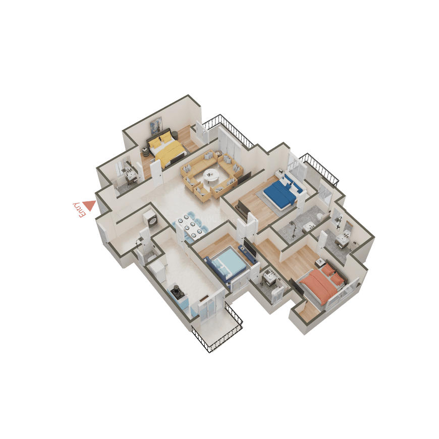 DLF Park Place - Image 93
