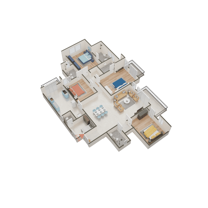 DLF New Town Heights 1 - Image 91