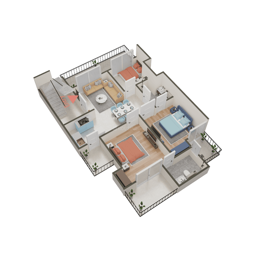 Central Park Flamingo Floors - Image 59