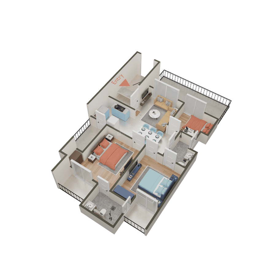 Central Park Flamingo Floors - Image 76