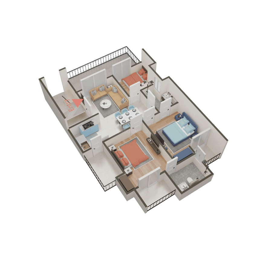 Central Park Flamingo Floors - Image 79