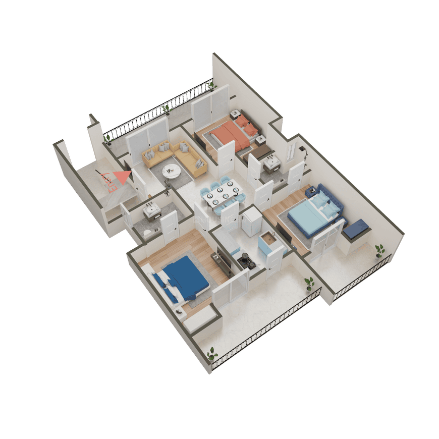 Central Park Flamingo Floors - Image 87