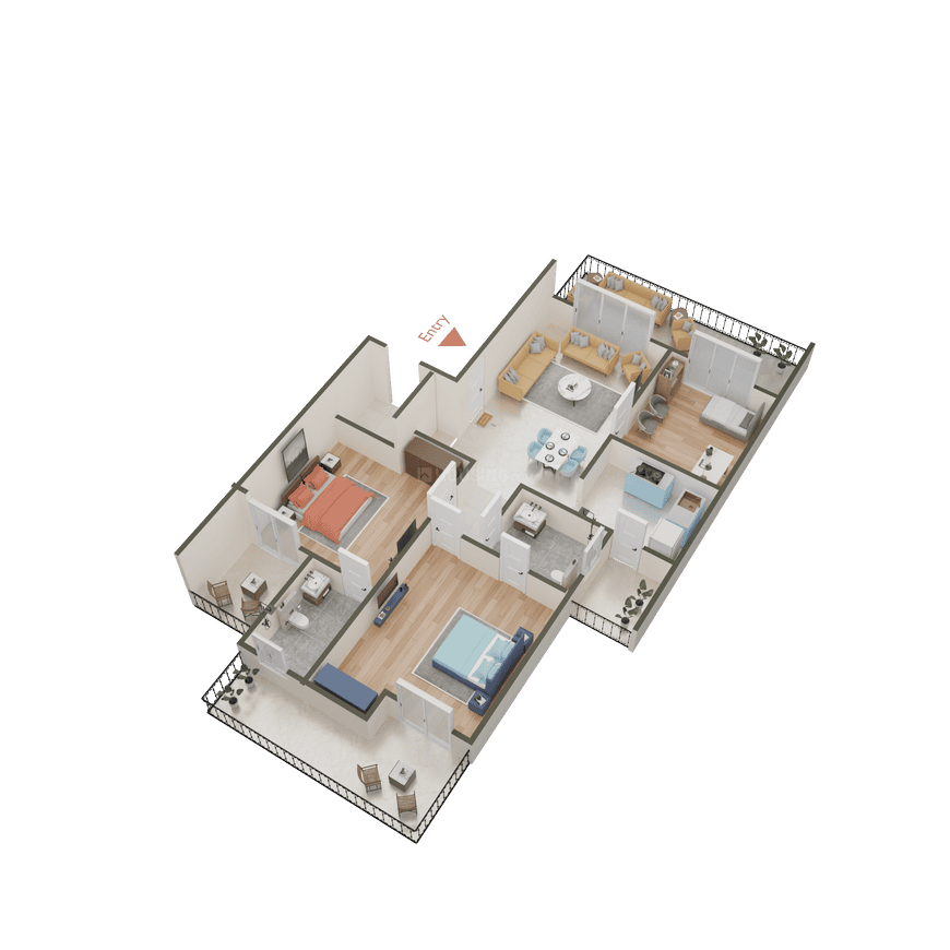 Central Park Cerise Floors - Image 22