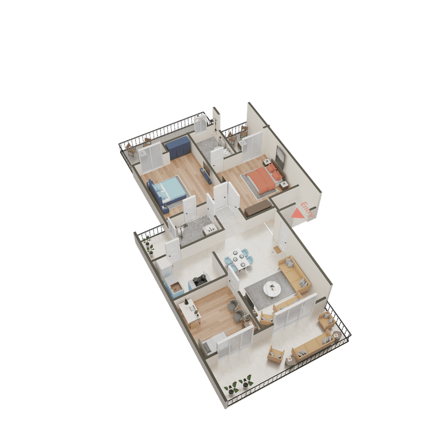 Central Park Cerise Floors - Image 23